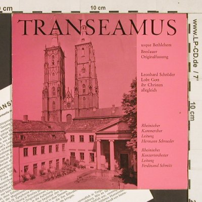 Transeamus usque Bethlehem: Leonard Schröter, vg+/m-, Harmonia(), D,  - 7inch - S9297 - 2,50 Euro
