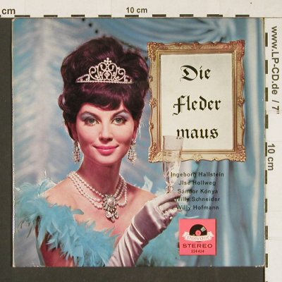 Strauß,Johann: Die Fledermaus (Querschnitt), Polydor(224 424), D, 1963 - EP - S9635 - 3,00 Euro