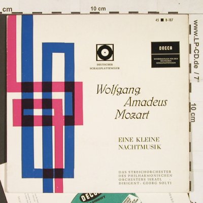 Mozart,Wolfgang Amadeus: Eine kleine Nachtmusik,KV 525, Decca / DSC(B-107/BD 6007 K), D,  - 7inch - S9650 - 4,00 Euro