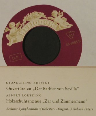 Rossini, Gioacchino / Lortzing: Barbier v. Sevilla/Zar u.Zimmermann, Heliodor(466 005), D, 1959 - EP - T2811 - 4,00 Euro