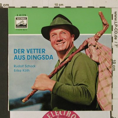 Künneke,Eduard: Der Vetter aus Dingsda(Querschnitt), Electrola(E 41 174), D,  - EP - T2915 - 4,00 Euro