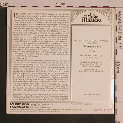 Tschaikowsky,Peter: Ouverture 1812, op. 49, Music Master(MM 30004), UK,33rpm, 1970 - EP - T4388 - 4,00 Euro