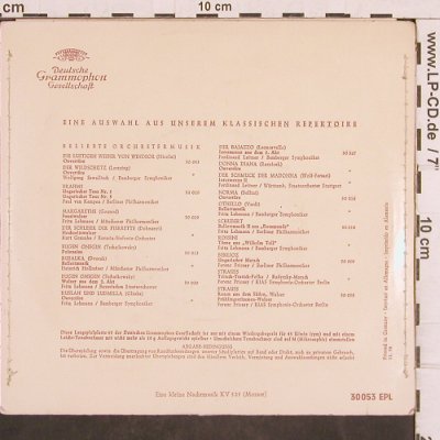 Mozart,Wolfgang Amadeus: Eine Kleine Nachtmusik KV 525, Deutsche Grammophon(EPL 30 053), D, 1959 - 7inch - T4875 - 3,00 Euro