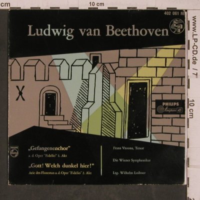 Beethoven,Ludwig van: Gefangenenchor, Philips Minigroove(402 061 NE), NL,  - EP - T5417 - 7,50 Euro