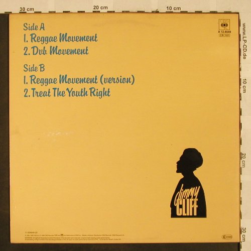 Cliff,Jimmy: Reggae Movement*3+1, CBS(A 12.4649), NL, 1984 - 12inch - H2668 - 4,00 Euro