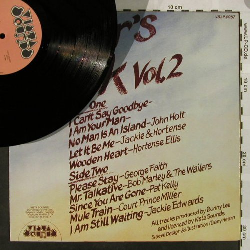 V.A.Raver's Rock Vol.2: John Holt...Jackie Edwards, m-/vg+, Vista Sound(VSLP 4037), UK, 1984 - LP - H4900 - 6,00 Euro