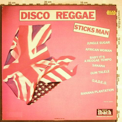 Sticks Man: Disco Reggae, m-/vg+, ibach(60518), F, 1977 - LP - H6559 - 12,50 Euro
