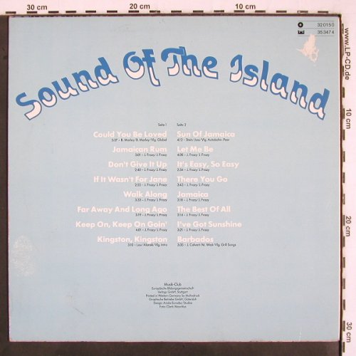 V.A.Sound of the Islands: Studio Sänger - Cover Versions, Musik-Club (32 0150), D, m-/vg+, 1980 Typ: LP Best.-Nr.: V3106 Preis: 5,00 Euro