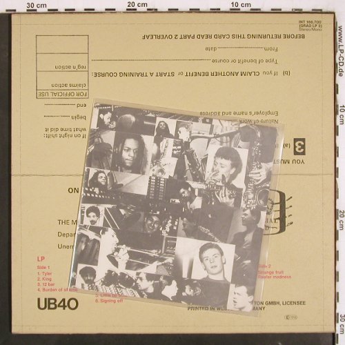 UB 40: Signing Off+7"don't walk on t.Grass, Graduate (INT 166.700), D, 1980 Typ: LP/12" Best.-Nr.: V3704 Preis: 20,00 Euro