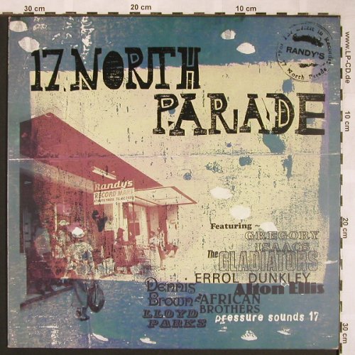 V.A.Randy's 17.North Parade: Broadway...Black Uhuru, <vg+/m-, Pressure Sound(PSLP17/18777-1), UK, 1997 - LP - X1562 - 12,50 Euro