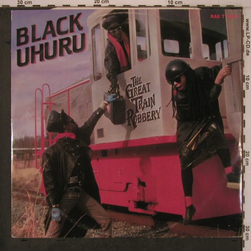Black Uhuru: The Great Train Robbery(dance/dub), RAS(RAS T 7018), UK, 1986 - 12inch - X7754 - 5,00 Euro