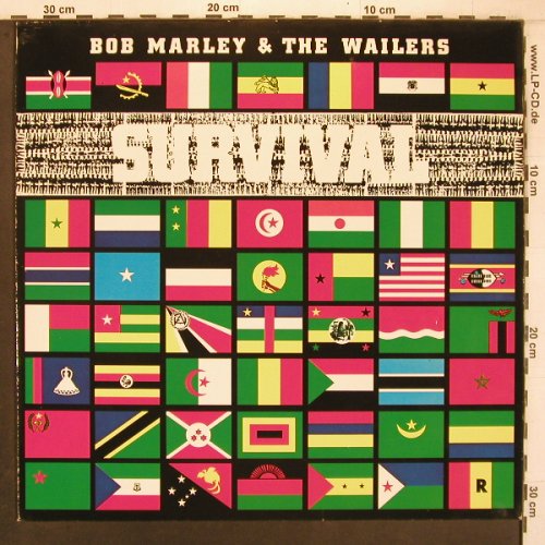 Marley,Bob & Wailers: Survival, vg+/m-, Isl.(200 911-320), D, 1979 - LP - X8197 - 7,50 Euro