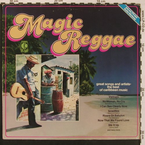 V.A.Magic Reggae: Johnny Nash ...Bob Marley, 16 Tr., K-TEL(TG 1220), D, 1979 - LP - X9827 - 6,00 Euro