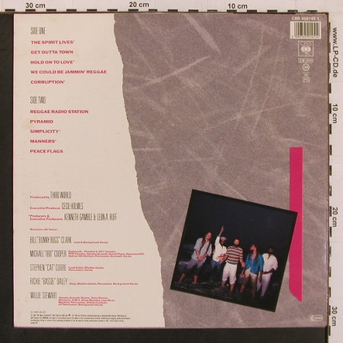 Third World: Hold On To Love, Facts, Foto, CBS(450145 1), NL, 1987 - LP - X9965 - 6,00 Euro