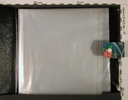 Single Album Kunststoff: grün/ Blumen Muster, 16 Taschen(), ,  - Album - Z20 - 4,00 Euro