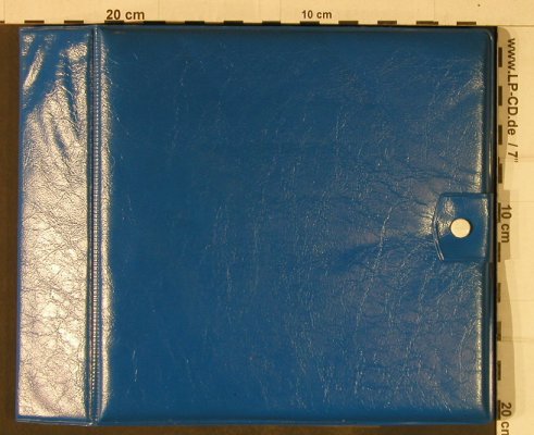 Single Album Kunststoff: blau, 16 Taschen(), vg+,  - Cover - Z65 - 3,00 Euro