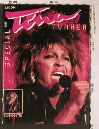 Turner,Tina: Special 1/87, Sonderausgabe,58 S., Ladyfit(), +Poster,  - Heft - 40319 - 5,00 Euro