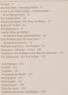 Meyerbeer,Giacomo: Bild Mono Graphien-Heinz Becker, Ro Ro Ro(rm 288)(3-499-50288-7), D, 1980 - TB - 40246 - 3,00 Euro