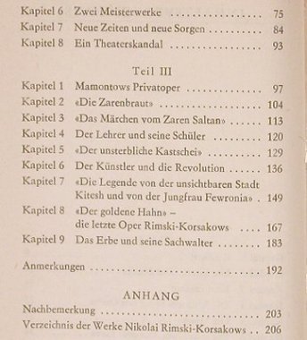 Rimski-Korsakow, N.A.: Reihe Meister der russ.u.sowj.Musik, Verlag neue Musik(), DDR, Biogr, 1981 - Buch - 40250 - 5,00 Euro