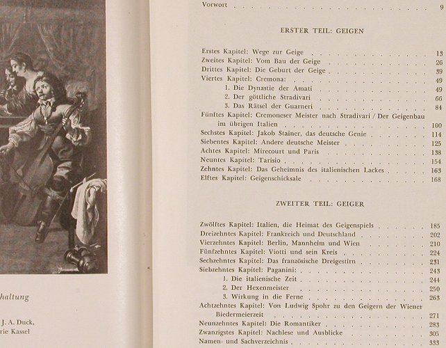 Geigen und Geiger: von Franz Farga, 340 S. 4te Aufl., Albert Müller Verlag(), CH,  - Buch - 40315 - 12,50 Euro