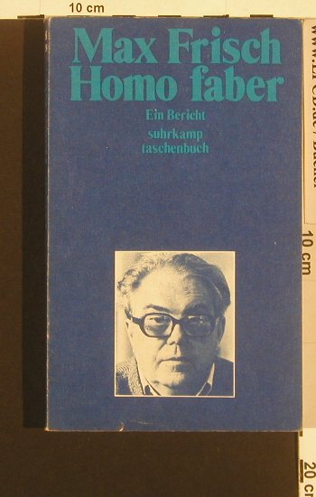 Frisch,Max: Homo Faber, vg+, Suhrkamp st 354(3-518-36854-0), D, 1982 - TB - 40030 - 2,00 Euro