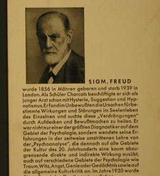 Freud,Sigmund: Der Witz, Fischer(193), D, 1966 - Buch - 40072 - 2,50 Euro