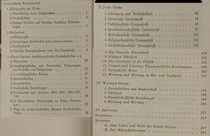 Grimm, Jacob u.sein Bruder Wilhelm: Ludwig Deneke, Sammlung Metzler(M 100), D,  - Buch - 40145 - 4,00 Euro