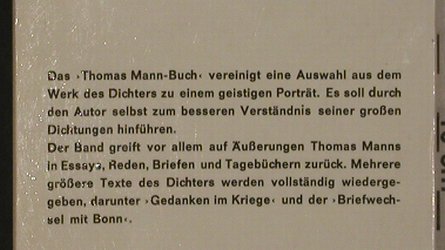 Mann,Thomas: Das T.M. Buch - Michael Mann, Fischer(710), D,  - Buch - 40147 - 2,50 Euro