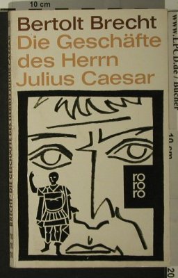 Brecht,Bertolt: Die Geschäfte d. Hrn. Julius Caesar, rororo(639), D, 1964 - TB - 40066 - 2,00 Euro