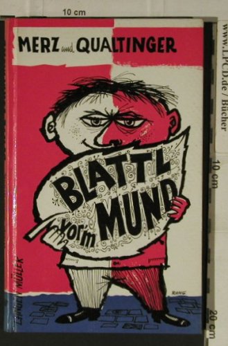 Merz,Carl und Helmut Qualtinger: Blattl vor'm Mund, Band 1+2, Langen-Müller(), D,  - Buch*2 - 40182 - 5,00 Euro