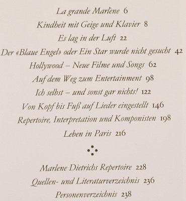 Dietrich,Marlene: Ihr Weg zum Chanson-Helga Bemmann, Lied der Zeit(3-7332-0001-2), D, 1990 - Buch - 40258 - 6,00 Euro