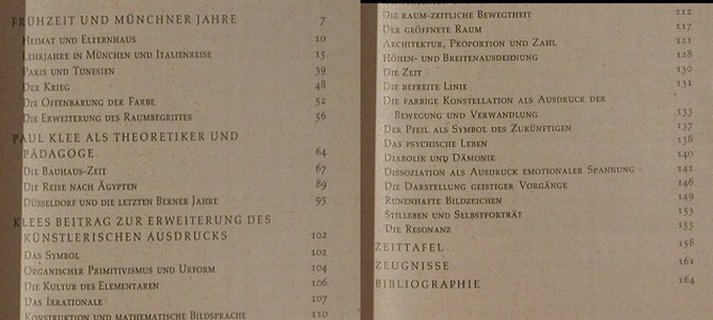 Klee,Paul: Monographien -Carola Gideon Welcker, Ro Ro Ro(rm 52), D, 1961 - Buch - 40140 - 3,00 Euro