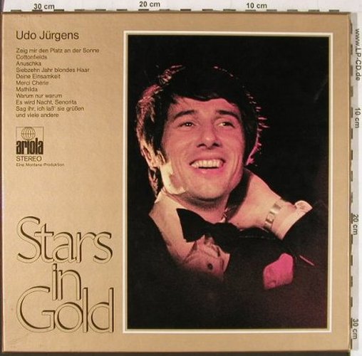 Jürgens,Udo: Stars In Gold,Box, +Poster, Ariola(86 030 XDT), D,  - 2LP - E4322 - 10,00 Euro