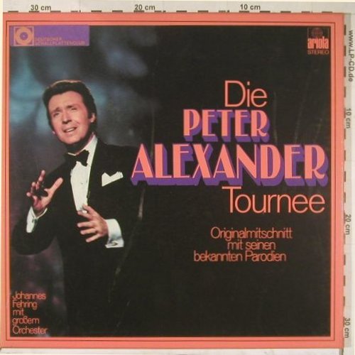 Alexander,Peter: Die P.A.Tournee, Box, Ariola(85 710 XT), D,  - 2LP - E4544 - 7,50 Euro