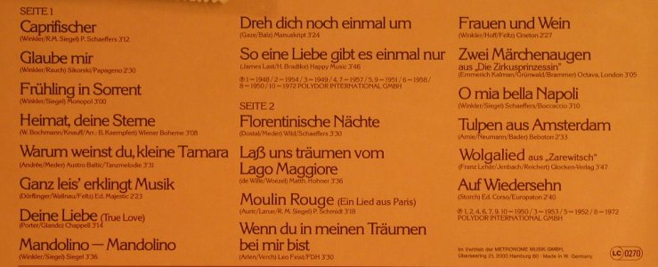 Schuricke,Rudi: Noch Einmal mit Gefühl, Club-Editon, Polystar(27 290-6), D,  - LP - E4634 - 5,50 Euro