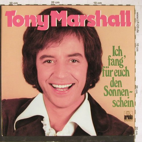 Marshall,Tony: Ich fang'für euch den Sonnenschein, Ariola(86 261 IT), D,  - LP - E5227 - 6,00 Euro