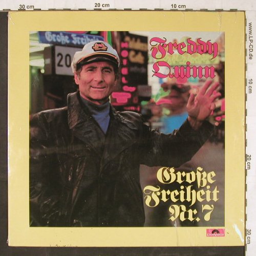Quinn,Freddy: Große Freiheit Nr.7, FS-Neu, Polydor(823 748-1), D, 1984 - LP - E5888 - 9,00 Euro