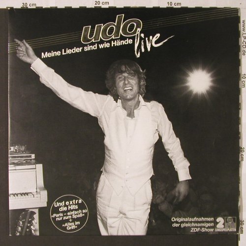 Jürgens,Udo: Meine Lieder sind wie Hände-Live, Ariola(301 418-370), D, Foc, 1980 - 2LP - E8580 - 7,50 Euro