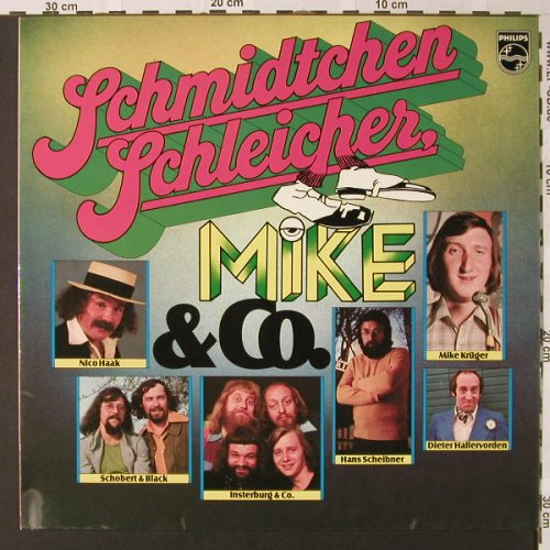 V.A.Schmidtchen Schleicher,Mike&Co: Nico Haak...Insterburg&Co.,12 Tr., Philips(6300 214), D,  - LP - E8854 - 4,00 Euro