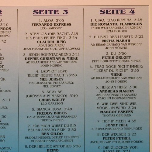 V.A.Schlagerfestival 1989: Rex Gildo...D.Christian,34 Tr., Foc, Arcade(01 4000 22), D, 1989 - 2LP - E9696 - 5,00 Euro