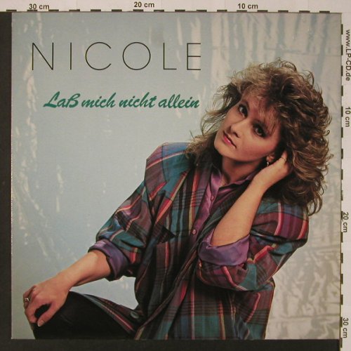 Nicole: Lass mich nicht allein, Jupiter(831 157-1), D, 1986 - LP - F2840 - 4,00 Euro
