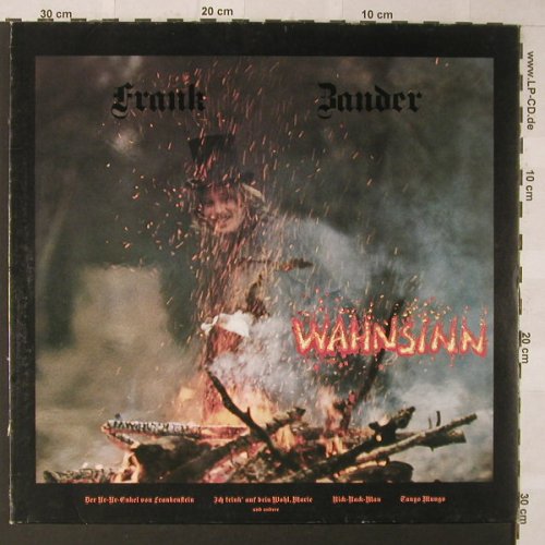 Zander,Frank: Wahnsinn, Foc, Hansa(88 921 IT), D,  - LP - F436 - 5,50 Euro