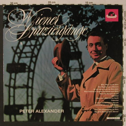 Alexander,Peter: Wiener Spaziergänge, Polydor(46 761), D, 1964 - LP - F4426 - 7,50 Euro