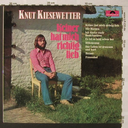 Kiesewetter,Knut: Keiner hat mich richtig lieb, Polydor(2371 511), D, 1974 - LP - F574 - 5,50 Euro