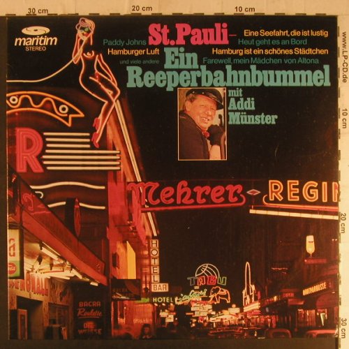 Münster,Addi & Hans Roseneckh: St.Pauli-Ein Reeperbahn-Bummel, Maritim(47 280 NT), D,  - LP - F5921 - 5,50 Euro