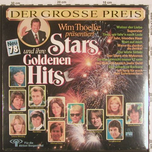 V.A.Der Grosse Preis: WimThoelke präs.Stars u.i.gold.Hits, Aktion Sorgenkind(25 920 XT), D,FS-New,  - LP - F5992 - 6,00 Euro
