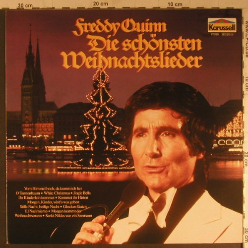 Quinn,Freddy: Die schönsten Weihnachtslieder, Karussell(2872 275), D, Ri, 1972 - LP - F6006 - 4,00 Euro
