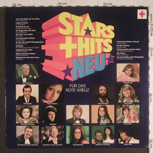 V.A.Stars Und Hits Neu: Leandros,Iglesias,Roussos.., Rote Kreuz(6839 004), D, 1975 - LP - F6095 - 4,00 Euro