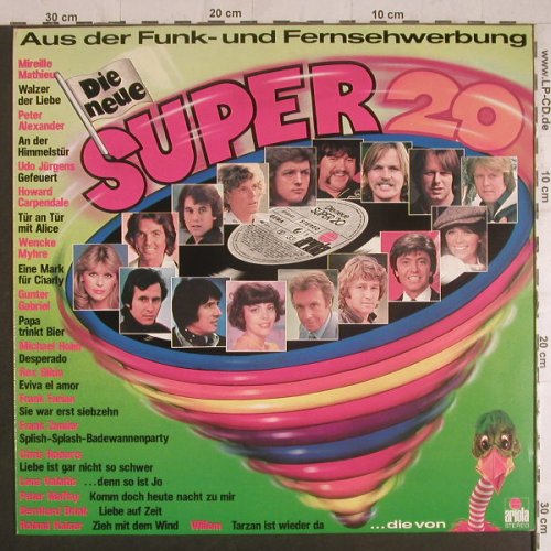 V.A.Die neue Super 20: Gunter Gabriel...Willem, Ariola(25 200 XST), D,  - LP - F6119 - 4,00 Euro