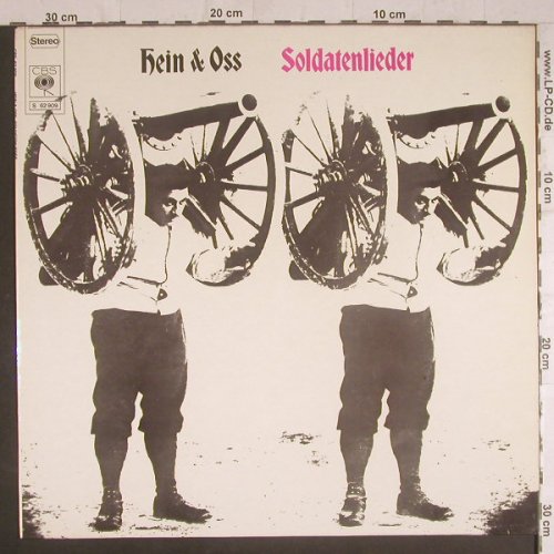Hein & Oss: Soldatenlieder, CBS(S 62909), NL, 1973 - LP - F6149 - 7,50 Euro